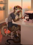 Rating: s
ID: 3906180
Date: 2023-03-03 15:42:36 -0500
Status: active
Score: 71
2023 ambiguous_gender anthro beverage bluekiwi101 clothing coffee dewclaw digital_media_(artwork) footwear furgonomic_footwear furgonomics grass_snake hi_res reptile scalie snake solo ventral_scales yellow_eyes post #3906180