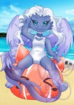 Rating: s
ID: 4021346
Date: 2023-04-29 08:06:39 -0400
Status: active
Score: 22
3_toes 4_fingers ambiguous_gender anthro beach black_sclera blue_body blue_eyes blue_feathers blue_wings chair clothing dragon feathered_wings feathers feet fingers furniture generation_5_pokemon gesture hair hand_on_side hi_res inflatable_support legendary_pokemon light_body light_feathers light_wings looking_at_viewer maleherm_(lore) mythological_creature mythological_scalie mythology navel_outline nintendo on_chair one-piece_swimsuit pokemon pokemon_(species) ravynarcadiavalos red_support reshiram scalie seaside sitting sitting_on_chair sky_background solo spread_legs spreading support swimwear tail toes vio023 water_background waving waving_at_viewer waving_hand white_clothing white_hair white_swimwear wings young young_anthro post #4021346