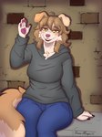 Rating: s
ID: 5587375
Date: 2025-05-21 00:00:10 -0400
Status: pending
Score: 19
anthro black_lips border_collie bottomwear breasts brick_wall brown_hair canid canine canis chest_tuft clothing collie denim denim_bottomwear denim_clothing digital_media_(artwork) dimmi_(dimwitdog) domestic_dog eyebrows eyelashes eyeshadow fangs female fur gesture green_eyes hair herding_dog hi_res hoodie jeans lips makeup mammal multicolored_body multicolored_fur pants pastoral_dog sheepdog sitting smile smiling_at_viewer solo tail tan_body tan_fur teeth teeth_showing tired_eyes tired_look topwear travis_mayer tuft wall_(structure) waving waving_at_viewer white_body white_fur wide_hips post #5587375