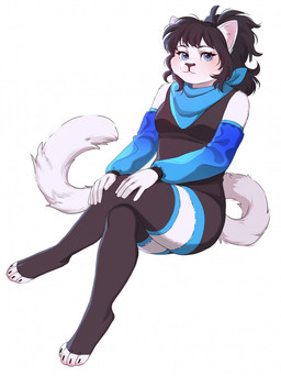 2018 5_fingers :3 absolute_territory anthro black_hair blue_eyes breasts cat clothed clothing digital_media_(artwork) eyebrows eyelashes feline female hair inner_ear_fluff jush looking_at_viewer mammal ponytail simple_background sitting solo white_background
Rating: Safe
Score: 10
User: Millcore
Date: June 19, 2018 2018 5_fingers :3 absolute_territory anthro black_hair blue_eyes breasts cat clothed clothing digital_media_(artwork) eyebrows eyelashes feline female hair inner_ear_fluff jush looking_at_viewer mammal ponytail simple_background sitting solo white_background
Rating: Safe
Score: 10
User: Millcore
Date: June 19, 2018