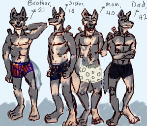 Rating: s
ID: 5674125
Date: 2025-06-28 20:19:56 -0400
Status: pending
Score: 8
anthro boxer_briefs boxers_(clothing) brother_(lore) brother_and_sister_(lore) canid canine canis clothing coyote family father_(lore) father_and_child_(lore) female group hi_res male mammal mother_(lore) mother_and_child_(lore) parent_(lore) parent_and_child_(lore) shirtless_male sibling_(lore) sister_(lore) skinsuit suit_transformation swordsofsevens tight_clothing transformation underwear post #5674125