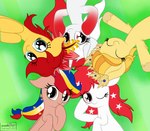 Rating: s
ID: 5573787
Date: 2025-05-15 10:50:03 -0400
Status: active
Score: 0
2018 absurd_res accessory blonde_hair blue_hair earth_pony equid equine female feral flower flower_in_hair gradient_body group hair hair_accessory hasbro hi_res horn horse indonisty kwankao looking_at_viewer mammal my_little_pony mythological_creature mythological_equine mythology orange_hair pearl_shine pegasus pink_body plant ponification pony project_seaponycon purpleflix red_body red_hair rosa_blossomheart smile temmy_(mlp) white_body white_hair winged_unicorn wings yellow_body post #5573787
