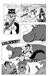Rating: s
ID: 5645067
Date: 2025-06-15 21:38:41 -0400
Status: active
Score: 5
2011 angry anthro attack avian bat_(object) belt black_and_white black_body black_fur black_tail canid canine cheek_tuft claws clenched_teeth clothed clothed_feral clothing coat comic common_hippopotamus confrontation countershade_neck countershading dialogue duo english_text eyewear facial_tuft felid female feral fighting_pose fur gang gesture glasses group gryphon gulonine hair hand_gesture hesitant hesitation hi_res hippopotamid holding_melee_weapon holding_object holding_sword holding_weapon hybrid imminent_death inner_ear_fluff intimidation jack_salem long_tail looking_at_another male mammal marten melee_weapon monochrome motion_lines mustelid musteline mythological_avian mythological_creature mythology nailed_bat onomatopoeia open_mouth pince-nez pointing polearm pose prehistoric_species protecting roaring roz_gibson running running_towards_viewer rushing saber-toothed_tiger sable_(marten) scared scared_face scythe snort solo sound_effects speech_bubble standing steamy_breath surprise surprised_expression sword tail talking_to_another teeth text thought_bubble tongue topwear trenchcoat trio tuft tusks weapon whiskers post #5645067