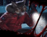Rating: s
ID: 2975538
Date: 2021-10-14 23:42:08 -0400
Status: active
Score: 104
2021 5_fingers anthro artist_name black-backed_jackal black_eyebrows black_hair black_nose canid canine canis clothed clothing detailed_background digital_media_(artwork) eyebrows eyewear fingers flashlight fur glasses glistening glistening_eyes glistening_nose grey_body grey_fur hair holding_flashlight holding_object jack-jackal_(character) jackal koul light light_beam male mammal moonlight night outside red_clothing red_topwear shaded snow snowing soft_shading solo text the_thing topwear white_body white_fur winter post #2975538