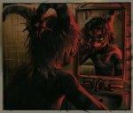 Rating: s
ID: 5522720
Date: 2025-04-22 10:41:03 -0400
Status: active
Score: 5
2025 absurd_res ambiguous_species anthro bathroom claws detailed_background digital_media_(artwork) digital_painting_(artwork) eyelashes facial_piercing faucet finger_claws gutted_(artist) hair hi_res inside long_ears looking_away male mammal mirror mirror_reflection nipple_piercing nipples nose_piercing nude_male painting_(artwork) piercing reflection septum_piercing sharp_teeth sink smile solo spike_ball spikes spikes_(anatomy) standing striped_body stripes teeth tile tile_wall wall_(structure) water post #5522720
