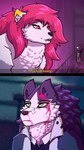 Rating: s
ID: 3450156
Date: 2022-07-16 09:36:05 -0400
Status: active
Score: 28
9:16 anthro arctic_fox band-aid band-aid_on_face bandage bandage_on_face black_body black_fur black_hair black_nose blade_runner blade_runner_2049 blank_stare blood blood_from_ear blood_from_mouth blood_in_mouth blood_on_face blood_on_mouth blood_on_neck blood_on_nose blurred_background bodily_fluids burnt_clothing canid canine canis chest_tuft clothing coat dialogue diet_sv3n domestic_dog duo empty_eyes english_text fangs female feral fluffy fluffy_chest fox fur german_shepherd glowing glowing_eyes gold_(metal) hair hand_in_pocket herding_dog hi_res long_hair looking_down looking_down_at_another looking_up looking_up_at_another male mammal meme miluina_luna narrowed_eyes neon open_mouth orange_body orange_fur pastoral_dog pink_lighting pockets puddle raining red_eyes red_hair reflection sharp_teeth shirt size_difference subtitled sven_(sv3n) teeth text topwear true_fox tuft wet white_body white_fur yellow_eyes yellow_text post #3450156