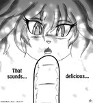 Rating: s
ID: 3430373
Date: 2022-07-05 22:26:42 -0400
Status: active
Score: 13
2016 anthro blush bodily_fluids candy caramel_(food) comic corndog dessert domestic_cat drooling english_text felid feline felis female food hair hi_res if_hell_had_a_taste mammal marci_hetson monochrome open_mouth saliva solo text viroveteruscy post #3430373