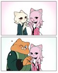 Rating: s
ID: 4874190
Date: 2024-06-23 21:22:09 -0400
Status: active
Score: 56
:3 aimu_(nine_sols) anthro anthrofied black_eyes blush bodysuit cat_smile claws clothed clothing felid feline female female/female frilly frilly_clothing gesture group hand_gesture heart_gesture heart_symbol heng_(nine_sols) hi_res kuafu_(nine_sols) male male/female mammal meme_pose nine_sols one_eye_closed red_candle_games red_eyes robe skinsuit smile solarian thumbs_up tight_clothing trio two_panel_image unrequited_heart_gesture vtuber wink yumebi_emu yyang_gg post #4874190