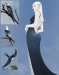 Rating: s
ID: 5607537
Date: 2025-05-29 18:06:42 -0400
Status: active
Score: 7
2025 accipitrid accipitriform ambiguous_gender arms_bent avian bingoblin bird black_clothing black_dress black_lips blue_background blue_clothing blue_dress blue_wings branch breasts butt_cleavage closed_smile clothed clothed_female clothed_humanoid clothing colored digital_drawing_(artwork) digital_media_(artwork) dress duo ear_piercing elf english_description feathers female female_humanoid feral fingers flying folded_wings hair hi_res humanoid humanoid_pointy_ears kite_(bird) light lighting lips long_hair looking_down mammal mouth_closed multicolored_clothing multicolored_dress no_eyebrows perching photo_reference piercing pointy_ears reference_image shaded simple_background small_breasts smile solo_focus standing swallow-tailed_kite white_body white_feathers white_hair wings post #5607537