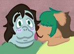 Rating: s
ID: 4480364
Date: 2023-12-18 16:13:51 -0500
Status: active
Score: 0
ambiguous_gender anthro bearded_collie blush blush_lines brown_body brown_fur brown_hair canid canine canis cheek_tuft clothing domestic_dog duo facial_tuft fur green_clothing green_hair green_shirt green_topwear grey_body grey_skin hair herding_dog hi_res licking male male/male male_(lore) mammal manatee marikedrawinge marine markings mole_(marking) multicolored_hair obscured_eyes pastoral_dog percy_(magnetiorchid) samuel_(nonbearnary) shirt simple_background sirenian tongue tongue_out topwear tuft post #4480364