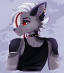 Rating: s
ID: 5225418
Date: 2024-12-05 20:49:47 -0500
Status: active
Score: 18
1ndigocat 2024 anthro arm_tuft black_clothing black_nose black_shirt black_t-shirt black_topwear bust_portrait canid canid_demon canine canis clothing collar colored_sketch demon ear_piercing ear_ring fan_character fangs female fur grey_body grey_fur hair hellhound hi_res kemono mammal mythological_canine mythological_creature mythology piercing portrait profile red_sclera ring_piercing scar shirt side_view sketch solo spiked_collar spikes t-shirt teeth toony topwear tuft white_hair wolf post #5225418