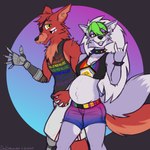Rating: s
ID: 5656826
Date: 2025-06-20 23:01:55 -0400
Status: active
Score: 13
1:1 anthro belly belt big_belly black_nose blue_body blue_fur bottomwear bracelet breasts canid canine canis clothed clothed_anthro clothed_female clothed_male clothing collar colored_nails dansharkman devil_horns_(gesture) duo eye_patch eyewear facial_tattoo fangs female five_nights_at_freddy's five_nights_at_freddy's:_security_breach fox foxy_(fnaf) fur gesture green_highlights grey_hair hair hand_gesture hand_holding hi_res highlights_(coloring) jewelry lgbt_pride lgbt_pride_month looking_at_viewer male male/female mammal nails pregnant pregnant_anthro pregnant_female pride_colors prosthetic prosthetic_arm prosthetic_limb rainbow_pride_colors red_body red_fur roxanne_wolf scottgames shirt shorts spiked_bracelet spiked_collar spikes steel_wool_studios tail tank_top tattoo teeth topwear wolf post #5656826