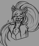 Rating: s
ID: 5348113
Date: 2025-02-03 00:40:01 -0500
Status: active
Score: 5
2024 absurd_res anthro arm_tuft artist_name big_hair border_collie breasts bust_portrait canid canine canis cheek_tuft cheryl_(stormleaf) chest_tuft collie digital_media_(artwork) domestic_dog ear_piercing ear_ring eye_through_hair eyebrow_scar eyebrow_through_hair eyebrows eyes_closed facial_scar facial_tuft female fluffy fur fur_markings grey_background greyscale hair hair_over_eye hair_over_face happy herding_dog hi_res inner_ear_fluff long_hair mammal markings monochrome open_mouth pastoral_dog piercing ponytail portrait ring_piercing scar sheepdog shoulder_tuft signature simple_background sketch smile solo stormleaf text translucent translucent_hair tuft post #5348113
