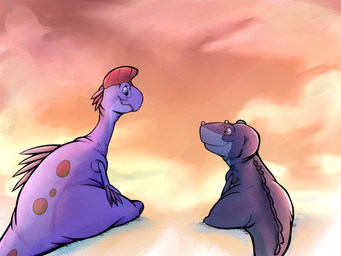 Rating: s
ID: 5489118
Date: 2025-04-07 17:59:36 -0400
Status: active
Score: 7
4:3 anthro chomper_(the_land_before_time) cloud digital_media_(artwork) dinosaur don_bluth duo female feral hi_res krookodile841 male male/female oviraptor oviraptorid prehistoric_species procreate_(artwork) reptile ruby_(the_land_before_time) scalie sunset the_land_before_time theropod tyrannosaurid tyrannosauroid tyrannosaurus tyrannosaurus_rex post #5489118