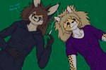 Rating: s
ID: 5564536
Date: 2025-05-11 12:00:38 -0400
Status: active
Score: 11
3:2 5_fingers anthro arvo_soborov biped blanford's_fox bloodshot_eyes blue_eyes breasts canid canine catnip clothed clothing countershade_face countershade_torso countershading dawn_(dawnlux) dawnlux digital_media_(artwork) drug_usage drugged drugs duo english_text female fingers fox fur grass hair hoodie joint joint_in_hand lying mammal markings multicolored_body multicolored_fur on_back open_mouth outside plant shirt smile smoke smoking spots spotted_body spotted_fur stoned substance_intoxication text topwear true_fox post #5564536