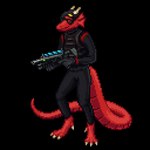 Rating: s
ID: 4147120
Date: 2023-07-02 22:34:00 -0400
Status: active
Score: 10
1:1 alpha_channel anthro armor beret big_tail clothing dewclaw digital_media_(artwork) digitigrade energy_weapon eyewear gloves gun handwear hat headgear headwear horn laser_gun lizard male nanotrasen partheo pixel_(artwork) ranged_weapon red_body red_scales reptile scales scalie security security_guard shoeless smile smirk solo space_station_13 sunglasses tail topwear vest weapon xil-bar post #4147120