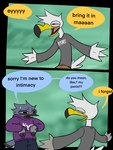 Rating: s
ID: 5650205
Date: 2025-06-18 01:46:54 -0400
Status: active
Score: 124
avian bird clothing columbid comic dialogue english_text feathers gilligan_gull green_background grey_body grey_feathers gull half-closed_eyes happyroadkill hi_res hoodie humor lari larid long_sleeve_shirt narrowed_eyes nervous open_mouth open_smile parker_pigeon pigeon simple_background smile speech_bubble text topwear trash_birds white_body white_feathers post #5650205