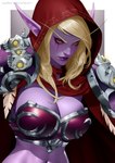 Rating: s
ID: 4678245
Date: 2024-03-24 21:49:13 -0400
Status: active
Score: 14
2024 absurd_res armor big_breasts bikini_armor blizzard_entertainment blonde_hair bone breasts elf elola feathers female hair hi_res high_elf hood humanoid humanoid_pointy_ears japanese_text looking_aside navel not_furry pointy_ears purple_body purple_skin red_eyes simple_background skull skull_accessory solo sylvanas_windrunner text unconvincing_armor undead warcraft white_background post #4678245