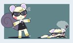 Rating: s
ID: 5269701
Date: 2024-12-27 12:52:04 -0500
Status: active
Score: 9
after_transformation air_valve aliasing animal_crossing anthro blush blush_stickers deflation digital_media_(artwork) emanata frozen_expression frustration_cloud grey_squirrel inflatable male mammal marshal_(animal_crossing) motion_lines nintendo oagoner rodent sciurid simple_background solo tree_squirrel post #5269701