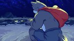 Rating: s
ID: 5568547
Date: 2025-05-13 02:40:41 -0400
Status: active
Score: 11
16:9 adastra adastra_(series) amicus_(adastra) anthro barazoku biped bottomwear canid canine canis cape clothing colored detailed_background echo_project fingers fur furgonomic_bottomwear furgonomics grass grey_body grey_fur hi_res holding_object humanoid_hands male mammal mountain muscular muscular_anthro muscular_male night outside plant sadness_hao shaded solo star tail three-quarter_view water widescreen wolf wristband post #5568547
