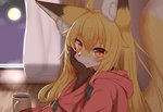 Rating: s
ID: 3270292
Date: 2022-04-10 02:52:57 -0400
Status: active
Score: 145
2022 ahoge anthro beverage blonde_hair blush brown_body brown_fur brown_nose canid canine clothed clothing cloud coffee coffee_mug container cup curtains cute_fangs digital_media_(artwork) dipstick_ears dipstick_tail ear_markings fangs female female_anthro fluffy fluffy_tail fox fur hair hand_on_face hi_res hoodie horokusa0519 inner_ear_fluff inside kemono korai_(horokusa) long_hair looking_at_viewer mammal markings moon multicolored_body multicolored_ears multicolored_fur multicolored_tail night orange_eyes sky solo steam tail tail_markings teeth topwear translated_description tuft white_body white_fur window yellow_body yellow_fur post #3270292