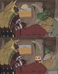 Rating: s
ID: 5597576
Date: 2025-05-25 14:21:41 -0400
Status: active
Score: 48
abs anthro anubian_jackal armor bandage brother_(lore) brothers_(lore) canid canine canis crocodilian duo group hands_behind_head headgear helmet hi_res jackal league_of_legends male mammal muscular muscular_anthro muscular_male na1su nasus_(lol) pecs renekton reptile riot_games scales scalie sibling_(lore) teemo_(lol) tencent trio yordle post #5597576