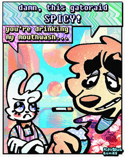 Rating: s
ID: 5772758
Date: 2025-08-11 21:15:48 -0400
Status: active
Score: 5
4:5 aloha_shirt annoyed anthro bingus_(rawdawgcomics) bird_dog bow_tie canid canine canis cheek_spots cigarette cigarette_in_mouth clothing crossed_arms dialogue domestic_dog duo english_text fur golden_retriever half-closed_eyes hi_res humor hunting_dog lagomorph leporid male mammal narrowed_eyes object_in_mouth overalls pattern_clothing pattern_shirt pattern_topwear rabbit rawdawgcomics retriever shirt smile smoking_tobacco speech_bubble stahli_(rawdawgcomics) text topwear white_body white_fur yellow_body yellow_fur post #5772758