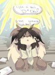 Rating: s
ID: 5164104
Date: 2024-11-06 10:38:03 -0500
Status: active
Score: 19
black_hair blush bodily_fluids breasts brown_eyes clothed clothing crying elronya female floppy_ears fluffy fluffy_ears fluffy_hair freckles fur grey_body grey_fur hair hi_res lagomorph leporid light long_ears lop_ears mammal rabbit ronya shirt smile solo sunlight suvi_(elronya) t-shirt tears text topwear url white_body white_fur post #5164104