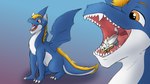 Rating: s
ID: 3209479
Date: 2022-03-06 06:07:01 -0500
Status: active
Score: 7
ambiguous_gender avian blonde_mane blue_body blue_eyes countershading der dragon duo european_mythology extreme_size_difference feathered_wings feathers feral floss flossing gryphon hanging_by_tail hi_res horn in_mouth larger_feral larger_male male mane membrane_(anatomy) membranous_wings micro micro_feral micro_male micro_on_tongue micro_with_job mythological_avian mythological_creature mythological_scalie mythology nude nyama open_mouth scalie silent_e size_difference smaller_feral smaller_male spread_wings tail teeth western_dragon white_body white_feathers wings yellow_eyes post #3209479