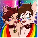 Rating: s
ID: 4088610
Date: 2023-06-02 18:46:26 -0400
Status: active
Score: 10
1:1 anthro bisexual_pride_colors blep bodypaint brown_hair cheek_tuft clothing collar cozymun domestic_cat ear_piercing ear_ring eyes_closed face_paint facial_piercing facial_tuft felid feline felis forked_tongue fur genderfluid_pride_colors hair hi_res lgbt_pride lgbt_pride_month lip_piercing lynx male mammal markings munsy_(blaxat) pentacle_pendant pentagram_necklace piercing pride_color_bodypaint pride_color_clothing pride_color_face_paint pride_color_flag pride_colors rainbow_pride_colors ring_piercing simple_background six-stripe_rainbow_pride_colors smile snakebite_piercing spots spotted_body spotted_fur tan_body tan_fur tongue tongue_out tuft vincian_pride_colors wearing_flag white_body white_fur wide_eyed post #4088610