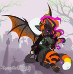 Rating: s
ID: 4797798
Date: 2024-05-21 12:42:22 -0400
Status: active
Score: 14
2022 alternative_fashion anthro bat bat_wings bottomwear breasts cemetery claws cleavage clothed clothing colorful_theme cybergoth domestic_cat feet felid feline felis female gesture glamfur goth hair hand_gesture heterochromia hi_res hybrid laces latex latex_clothing mammal membrane_(anatomy) membranous_wings moon multicolored_hair night pawpads paws plant ponytail skirt sky solo sparklefur spookieghoulie star tombstone topwear tree v_sign wings post #4797798
