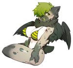 Rating: s
ID: 5231653
Date: 2024-12-08 22:14:48 -0500
Status: active
Score: 66
2021 anthro bikini breasts clothed clothing colored_edge_bikini facial_markings feathered_wings feathers female fur gloves_(marking) green_eyes green_hair green_tongue hair hair_over_eye head_markings hybrid hyena looking_aside mammal markings muzzle_(marking) neck_tuft open_mouth pattern_bikini pattern_clothing pattern_swimwear simple_background sitting slugbox solo spots spotted_body spotted_fur spotted_hyena string_bikini striped_bikini striped_clothing striped_swimwear stripes swimwear tongue triangle_bikini tuft two-piece_swimsuit white_background wings post #5231653
