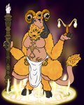 Rating: s
ID: 5623453
Date: 2025-06-05 23:20:25 -0400
Status: pending
Score: 18
2025 4:5 absurd_res anthro bottomwear bovid breasts caprine clothed clothing crouching demon digital_drawing_(artwork) digital_media_(artwork) elden_ring elden_ring_nightreign female fromsoftware fur hi_res holding_object hooves horizontal_pupils juniper_(juniperram) juniperram libra_creature_of_night loincloth loincloth_only magic magic_circle mammal mostly_nude piercing pupils sheep simple_background solo staff topless transformation weapon post #5623453