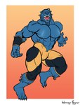 Rating: s
ID: 5455714
Date: 2025-03-25 11:44:24 -0400
Status: active
Score: 13
abs anthro beast_(marvel) big_muscles big_pecs blue_body blue_fur claws felid feline fur hi_res male mammal marvel muscular muscular_male nipples pecs roaring solo superhero superhero_costume warmageragnar x-men yellow_eyes post #5455714