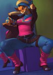Rating: s
ID: 3931750
Date: 2023-03-15 13:17:36 -0400
Status: active
Score: 42
2020 absurd_res activision anthro bandicoot belt blue_bottomwear blue_clothing blue_eyes blue_pants bottomwear breasts clothing crash_bandicoot_(series) digital_media_(artwork) ear_piercing ear_ring female fingerless_gloves footwear gloves hair hands_behind_head handwear hi_res kerchief ldr mammal marsupial mirror multicolored_hair neckerchief neckwear pants patreon patreon_username piercing pirate_tawna plantigrade reflection ring_piercing shoes sitting solo text two_tone_hair url post #3931750