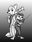 Rating: s
ID: 1098092
Date: 2017-01-05 04:14:18 -0500
Status: active
Score: 13
2016 3:4 anthro baseball_bat bat_(object) black_and_white bluedouble canid canine capcom clothed clothing cosplay costume crossover disney duo female fox gradient_background grey_background gun halloween hand_in_pocket handgun hi_res holidays jill_valentine judy_hopps lagomorph left_4_dead_(series) leporid looking_at_viewer male mammal monochrome nick_(left_4_dead) nick_wilde pistol pockets police police_uniform pose protagonist_(left_4_dead) rabbit ranged_weapon red_fox resident_evil same_name simple_background smile true_fox uniform valve weapon zootopia post #1098092