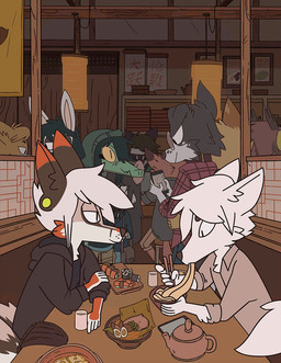 2017 5_fingers ambiguous_species animated anthro beanie beverage big_eyes black_hair blinking brown_fur canine cellphone cheek_tuft chopsticks clothed clothing cocadope collared_shirt crocodilian dialogue digital_media_(artwork) dipstick_ears dog duo_focus ear_piercing ear_twitch eating eye_contact eyebrows facial_markings female flannel flat_colors floppy_ears food fox fully_clothed fur green_body grin group hair half-closed_eyes happy hat holding_object hoodie humanoid_hands inside japanese_text lagomorph laugh long_hair male mammal markings noodles orange_fur phone piercing rabbit ramen reptile restaurant scalie sharp_teeth short_hair side_view sitting slice_of_life slit_pupils smile standing sushi table tailwag tea teeth text tongue tongue_out tuft white_fur white_hair yellow_sclera
Rating: Safe
Score: 5
User: Maxpizzle
Date: September 23, 2017 2017 5_fingers ambiguous_species animated anthro beanie beverage big_eyes black_hair blinking brown_fur canine cellphone cheek_tuft chopsticks clothed clothing cocadope collared_shirt crocodilian dialogue digital_media_(artwork) dipstick_ears dog duo_focus ear_piercing ear_twitch eating eye_contact eyebrows facial_markings female flannel flat_colors floppy_ears food fox fully_clothed fur green_body grin group hair half-closed_eyes happy hat holding_object hoodie humanoid_hands inside japanese_text lagomorph laugh long_hair male mammal markings noodles orange_fur phone piercing rabbit ramen reptile restaurant scalie sharp_teeth short_hair side_view sitting slice_of_life slit_pupils smile standing sushi table tailwag tea teeth text tongue tongue_out tuft white_fur white_hair yellow_sclera
Rating: Safe
Score: 5
User: Maxpizzle
Date: September 23, 2017