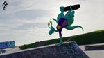 Rating: s
ID: 5577098
Date: 2025-05-16 17:13:18 -0400
Status: pending
Score: 2
16:9 2_tails 3_toes 3d_(artwork) 4_fingers alien alien_humanoid ambiguous_gender animal_humanoid anthro biped bottomless clothed clothing digital_media_(artwork) eyebrows eyestalks featureless_crotch feet fingers floating_eyebrows gastropod gastropod_humanoid graffiti graffiti_on_wall green_eyes green_markings handplant happy hi_res hoodie hoodie_only humanoid kuiperkyper kyper_veldyn_(kuiperkyper) logo looking_back markings mollusk mollusk_humanoid multi_tail outside raised_eyebrow skate_park skateboard skateboarding smile solo tail tail_grab teal_body teal_eyes thick_thighs toes topwear topwear_only vehicle wide_hips widescreen yellow_sclera post #5577098