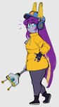 Rating: s
ID: 4109858
Date: 2023-06-14 09:25:53 -0400
Status: active
Score: 22
2023 anthro big_butt blue_eyes breasts butt chikkibug clothed clothing digital_drawing_(artwork) digital_media_(artwork) female footwear gloves hair handwear hat headgear headwear hi_res humanoid humanoid_pointy_ears league_of_legends legwear long_hair lulu_(lol) mammal monochrome monster_tamer_lulu not_furry pointy_ears purple_body purple_hair riot_games shoes simple_background slightly_chubby slightly_chubby_female small_breasts solo standing stockings surprised_expression tencent thick_thighs white_background wide_hips yellow_clothing yordle post #4109858