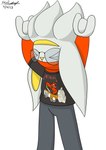 Rating: s
ID: 4285437
Date: 2023-09-11 02:07:20 -0400
Status: active
Score: 5
2023 absurd_res anthro band_shirt black_clothing black_shirt black_topwear clothing dated devil_horns_(gesture) double_devil_horns_(gesture) eyewear generation_8_pokemon gesture glasses grey_body hand_gesture hi_res lagomorph male mammal merchandise metallica mr._raboot_the_raboot_(mrraboot) mrraboot nintendo pokemon pokemon_(species) raboot red_arms rocking_out shaded shirt signature simple_background simple_shading solo topwear post #4285437