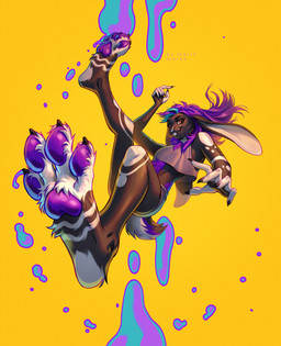 Rating: s
ID: 5658518
Date: 2025-06-21 15:56:08 -0400
Status: active
Score: 3
absurd_res anatomically_inaccurate anatomically_inaccurate_pawpads anthro artist_name blue_hair brown_body brown_fur clothed clothing eyelashes female floppy_ears fur hair hi_res lagomorph leporid long_hair looking_at_viewer mammal marie_merkh mouth_closed multicolored_hair pawpads pink_eyes purple_hair purple_pawpads rabbit simple_background solo text two_tone_hair white_body white_fur yellow_background post #5658518