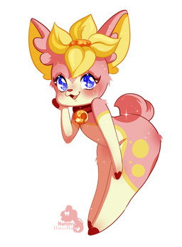 Rating: s
ID: 5554746
Date: 2025-05-07 06:15:06 -0400
Status: active
Score: 10
ambiguous_gender anthro artist_logo bell bell_collar bent_over big_butt big_ears biped blue_eyes blush butt collar deer deerling eyelashes eyeliner flower_on_head full-length_portrait fur generation_5_pokemon glistening glistening_bell glistening_eyes hammycheekers heart_symbol holding_cheek hooves logo makeup mammal nintendo pink_body pink_fur pokemon pokemon_(species) pokemorph portrait red_nose scut_tail seasonal_pelt shaded short_tail simple_background solo sparkles spring_deerling standing tail tan_body tan_fur thick_thighs white_background yellow_body yellow_fur post #5554746