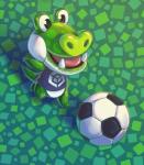 Rating: s
ID: 1578926
Date: 2018-06-21 16:50:02 -0400
Status: active
Score: 6
2014 3_toes 4_fingers alligator alligatorid ambiguous_gender animal_crossing anthro arms_back ball big_head biped black_eyes boots_(animal_crossing) bottomless chibi clothed clothing comically_large_object countershade_face countershade_torso countershading crocodilian daww digital_drawing_(artwork) digital_media_(artwork) fangs featureless_crotch feet fingers gamecube gamecube_logo green_body green_scales green_spots green_theme happy headfangs hi_res high-angle_view light lighting logo markings multicolored_body multicolored_scales nintendo open_mouth open_smile playing reptile scales scalie shadow shirt smile snout soccer_ball solo spots spotted_body spotted_scales teeth toes toony topwear two_tone_body two_tone_scales walking white_body white_countershading white_scales post #1578926