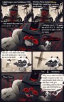 Rating: s
ID: 3571575
Date: 2022-09-17 05:42:45 -0400
Status: active
Score: 98
2022 2_horns 3_eyes 5:8 6_panel_comic ambiguous_gender anthro black_eyes black_speech_bubble black_text bodily_fluids bone bound bovid caprine chain chain_leash chained chained_up clothing collar comic cross crown crucifix cuff_(restraint) cult_of_the_lamb demon dialogue dialogue_choice duo english_text fur grey_background grey_body grey_fur grin hair half-length_portrait headgear hi_res horn lamb_(cult_of_the_lamb) larger_male leash looking_at_another male mammal massive_monster_(studio) metal_collar metal_cuffs multi_eye open_mouth portrait rags raquel_b red_crown_(cult_of_the_lamb) red_sclera red_text restraints robe shaded sharp_teeth sheep signature simple_background size_difference skeletal_arm skull smaller_ambiguous smile soft_shading speech_bubble sweat talking_to_another tan_background teeth text the_one_who_waits thinking thought_bubble thoughtful_expression veil white_clothing white_hair white_speech_bubble white_text white_thought_bubble wool_(fur) post #3571575