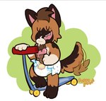 Rating: s
ID: 5399228
Date: 2025-02-26 14:38:56 -0500
Status: active
Score: 35
abuniverse anthro brown_body brown_fur canid canine canis clean_diaper clothed clothing dessert diaper diaper_only domestic_dog eyes_closed food fur german_shepherd green_background herding_dog holding_food holding_ice_cream holding_object ice_cream licking_ice_cream little_kings little_kings_(diaper) male mammal pastoral_dog puppypoofs scooter simple_background solo standing tail tail_motion tailwag tan_body tan_fur toddler tongue tongue_out topless wearing_diaper wetness_indicator white_background young young_anthro young_male post #5399228
