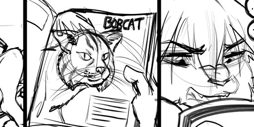 Rating: s
ID: 3326250
Date: 2022-05-10 02:38:37 -0400
Status: active
Score: 361
3_panel_comic adolescent anthro black-kitten book clothing comic confusion digital_drawing_(artwork) digital_media_(artwork) encyclopedia english_text felid feline female female_anthro feral fur furniture furry_confusion hair hi_res humor interrobang line_art lynx mammal monochrome reading reading_book reclining serah_(black-kitten) sketch sofa speech_bubble text young young_anthro young_female post #3326250