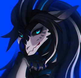Rating: s
ID: 5285871
Date: 2025-01-04 07:19:34 -0500
Status: active
Score: 13
ambiguous_gender black_body black_claws black_fur black_horn black_nose_horn black_scales black_sclera blue_claws blue_eyes claws dragon facial_horn feanordark feral fur hi_res horn looking_at_viewer multicolored_claws mythological_creature mythological_scalie mythology nose_horn scales scalie solo white_body white_scales post #5285871