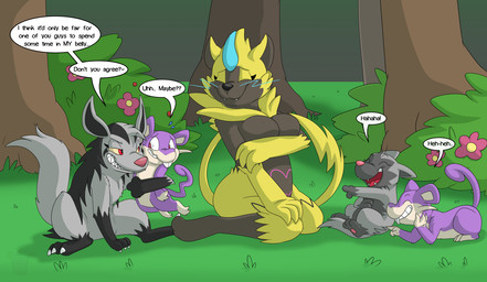 Rating: s
ID: 5672299
Date: 2025-06-27 22:47:04 -0400
Status: active
Score: 10
2020 breasts dweet-tea english_text female feral forest fur generation_1_pokemon generation_3_pokemon generation_7_pokemon grey_body grey_fur group legendary_pokemon mightyena nintendo outside plant pokemon pokemon_(species) poochyena rattata sitting speech_bubble text tree zeraora post #5672299