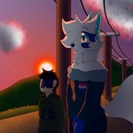 Rating: s
ID: 3795641
Date: 2023-01-06 14:04:09 -0500
Status: active
Score: 17
1:1 adult_(lore) afternoon ale_(god-ale_oc) ambiguous_gender anthro bisexual_pride_colors black_eyewear black_glasses blue_eyes canid canine clothing coat digital_media_(artwork) duo eyewear femboy fox fox_tail fur glasses god-ale hi_res human human_on_anthro interspecies isachi larger_male lgbt_pride male male/male mammal military_uniform mountain pride_colors size_difference smaller_male sun sunglasses topwear uniform walking white_body white_fur post #3795641