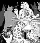 Rating: s
ID: 5540098
Date: 2025-04-30 18:37:56 -0400
Status: active
Score: 32
2024 beverage bottomwear claws clothing digital_drawing_(artwork) digital_media_(artwork) emanata english_text eyeless feet felid first_person_view fluffy fluffy_tail furgonomic_bottomwear furgonomics group hi_res hindpaw holding_beverage holding_object holstered_pistol looking_at_viewer looking_back mammal monochrome pantherine pawpads paws question_mark rear_view shirt shorts snow_leopard solo_focus sweater_around_waist tail text thetarget topwear post #5540098